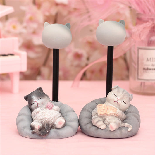 Lámpara Nocturna Adorable de Gatos - Decoración Creativa - Image 2