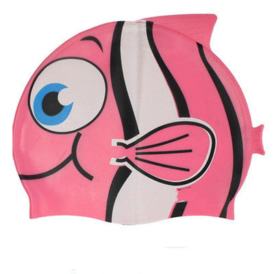 Gorro de Natación de Silicona para Niños con Dibujos Animados - Image 15