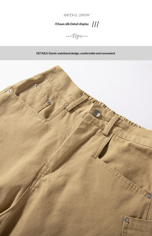 Pantalones Holgados de Pierna Ancha Estilo Urbano Moderno - Image 14