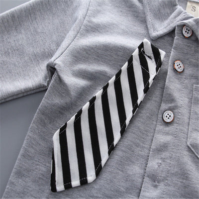 Conjunto de Camisa Vaquera Infantil de Dos Piezas - Image 7