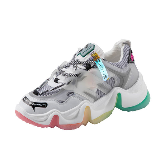 Zapatos Plataforma Arcoíris de Gelatina para Mujer - Image 11