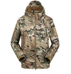 Traje Deportivo Camuflado Soft Shell Shark Skin para Hombre - Image 9