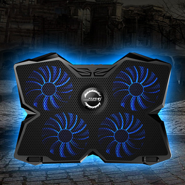 Base Refrigerante para Computadora con Ventilador de Extracción