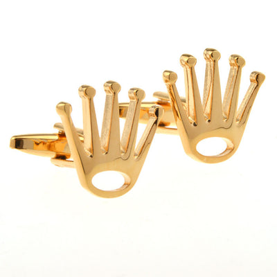 Gemelos para Hombre en Acero y Oro Real - Diseño Minimalista Elegante