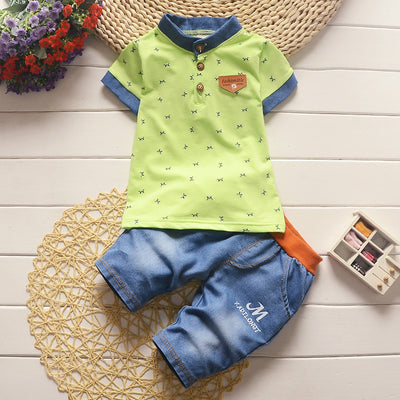 Conjunto Vaquero Casual para Niños - Playera y Short Estilo Cowboy Verano - Image 6
