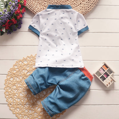 Conjunto Vaquero Casual para Niños - Playera y Short Estilo Cowboy Verano - Image 3
