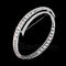 English letter brooch with diamonds O