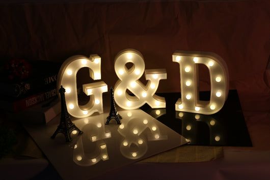 Letrero LED Luminoso Alfabeto 26 Letras - Lámpara Decorativa de Neón - Image 4