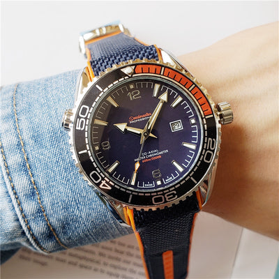 Reloj de Cuarzo Casual para Hombre - Diseño Redondo Negro - Image 8