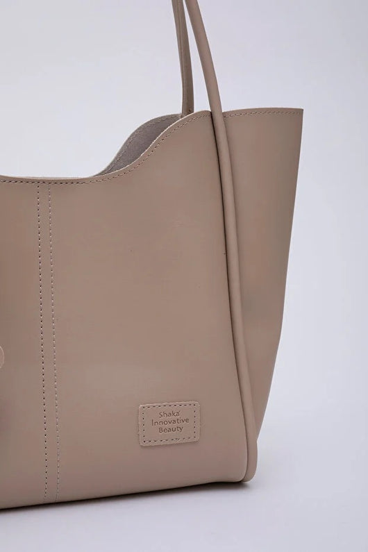 Bolso de Cuero Sintético para Mujer con Billetera y Neceser Incluidos - Image 4
