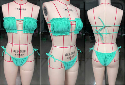 Bikini Plisado Elegante - Image 14