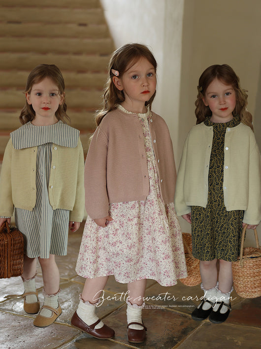 Cardigan de Algodón para Niñas - Suéter Elegante y Cómodo - Image 6