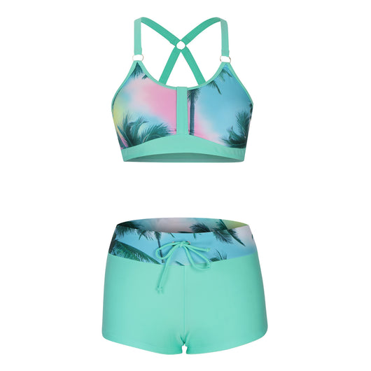 Bikini Estampado con Abertura Lateral para Mujer - Image 10