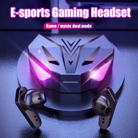 Auriculares Gaming Inalámbricos con Sonido HiFi y Micrófono - Bluetooth sin Latencia