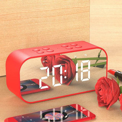 Parlante Bluetooth Inalámbrico con Reloj LED Integrado - Image 5