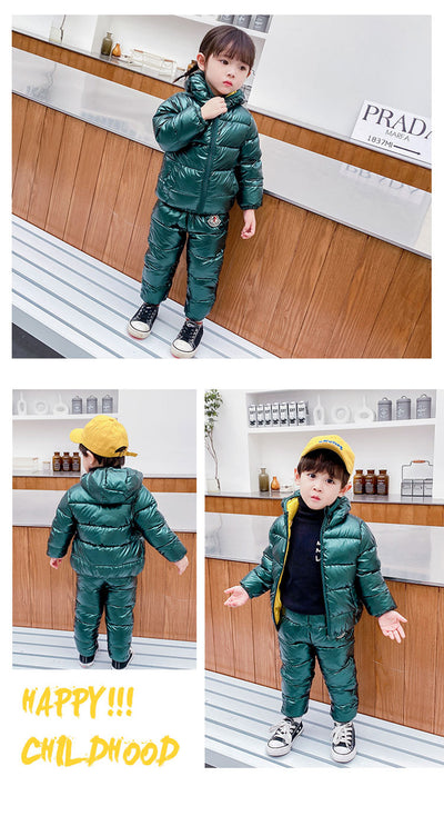 Conjunto de Algodón con Plumón para Niños - Image 5