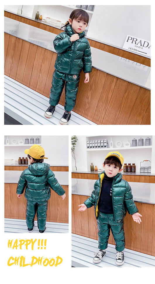 Conjunto de Algodón con Plumón para Niños - Image 5