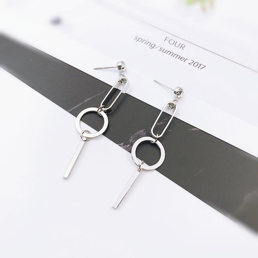 Aretes Coreanos Asimétricos con Flor de Perla y Moño - Image 39