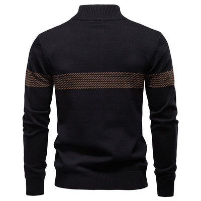 Suéter Casual con Cuello Tipo Polo y Cierre de Cremallera - Image 20