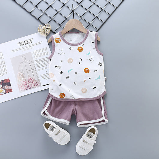Conjunto de Algodón Puro para Niños y Niñas - Image 11