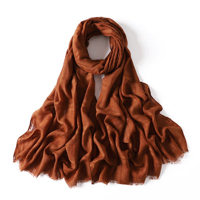 Pañuelo Hijab Premium Tie-Dye Degradado con Estampado Arrugado - Image 16