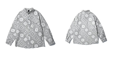 Camisa Estampado Paisley Manga Larga - Image 5