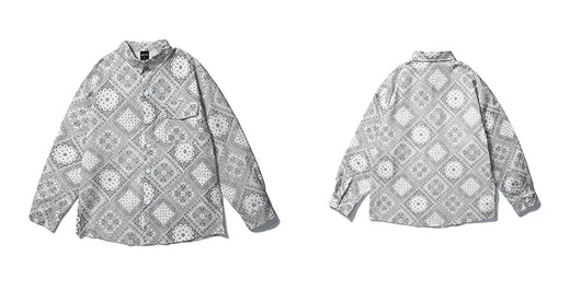 Camisa Estampado Paisley Manga Larga - Image 5