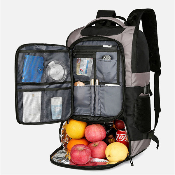 Mochila Térmica Impermeable para Picnic con Doble Compartimento y Gran Capacidad