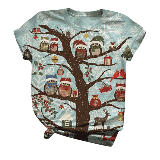 Playera Navideña Reno y Muñeco de Nieve para Hombre y Mujer - Image 11