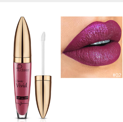 Brillo Labial Perlado Mate Pudaier - Larga Duración sin Transferencia - Image 19