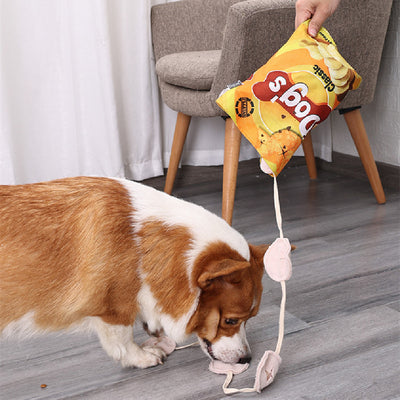 Juguete de Peluche Papas Fritas con Personalidad para Perros