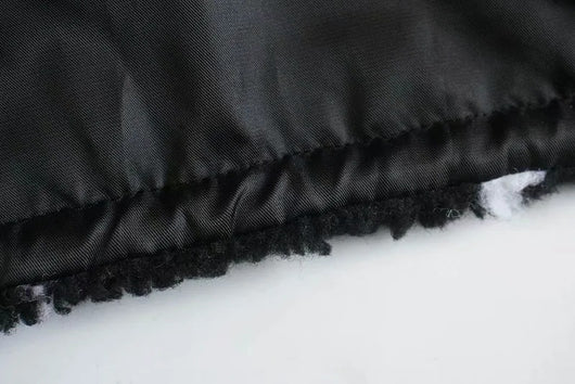 Abrigo de Cuello Alto Lana de Cordero y Algodón - Estilo Europeo Otoño Invierno - Image 24