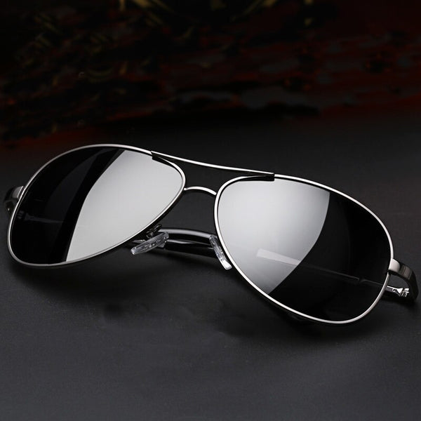 Gafas de Marco Grande en Metal - Estilo Moderno y Elegante