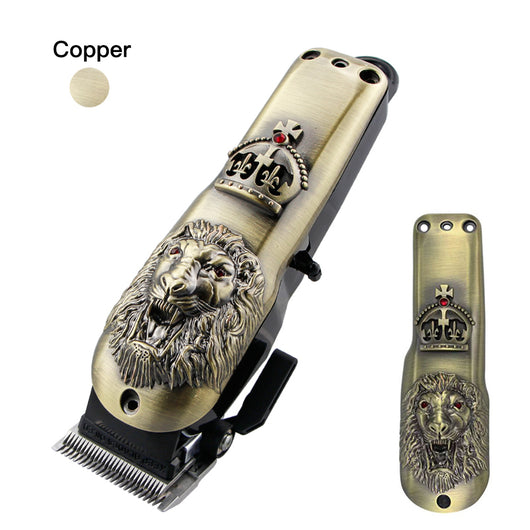 Protector de Máquina Cortadora Retro en Aleación de Zinc con Diseño de León y Calavera - Image 16