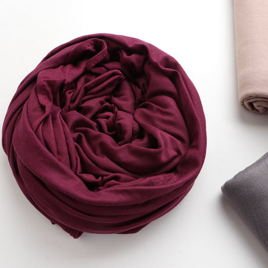 Foulard de Algodón Mercerizado Monocromático - Image 5