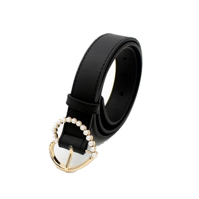 Cinturón con Hebilla de Perla Incrustada - Diseño Elegante - Image 2