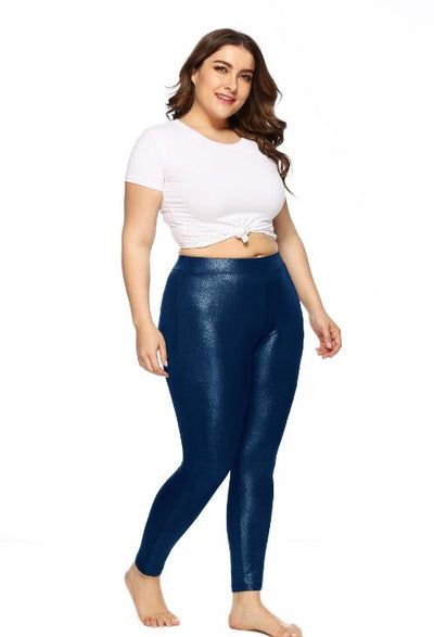 Leggings Brillantes Dorados - Image 3