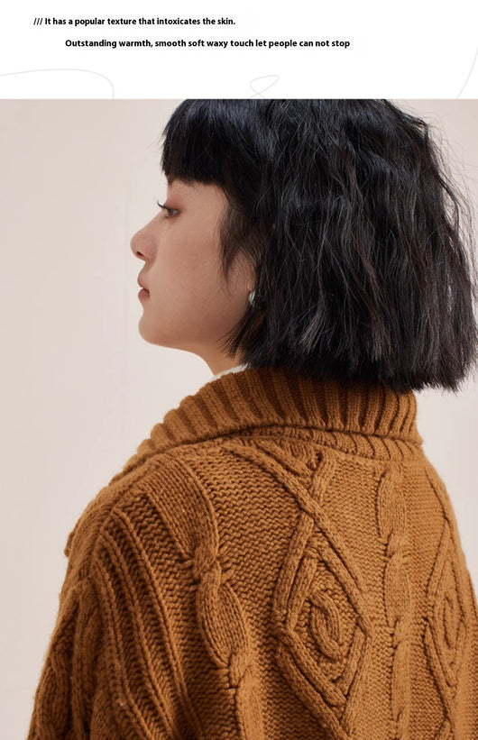 Cardigan Grueso de Algodón Suave - Abrigo Casual Cómodo - Image 11