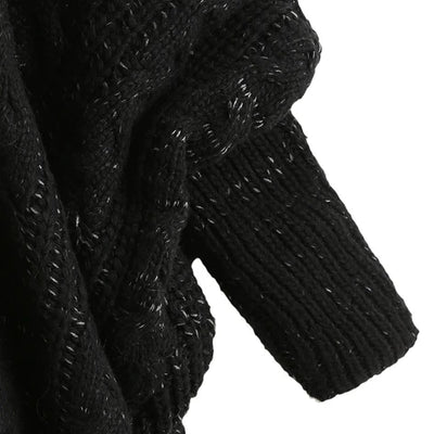 Cardigan con Cuello y Mangas Murciélago - Image 4