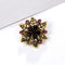Alloy rhinestone Pequeño pin brooch costume 2 Estilo