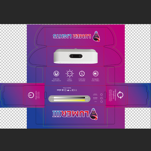 Lámpara LED Nocturna Magnética Recargable USB con Atenuación Progresiva para Dormitorio - Image 13