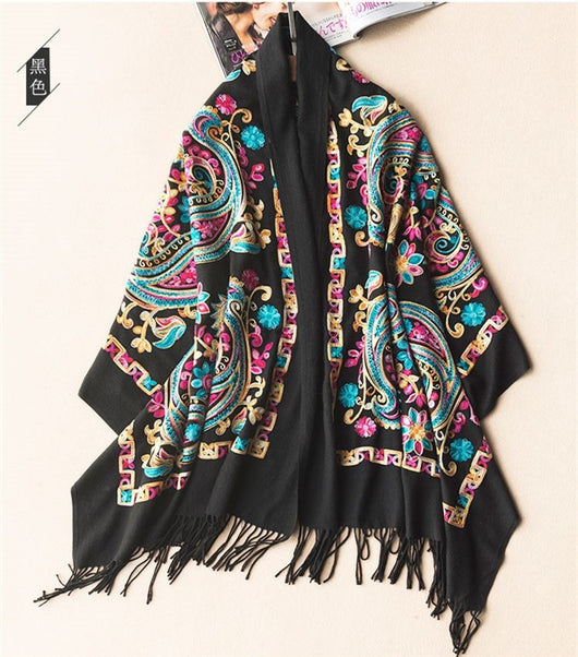 Bufanda Estilo Tradicional Chino - Colección Versátil de Chales - Image 18