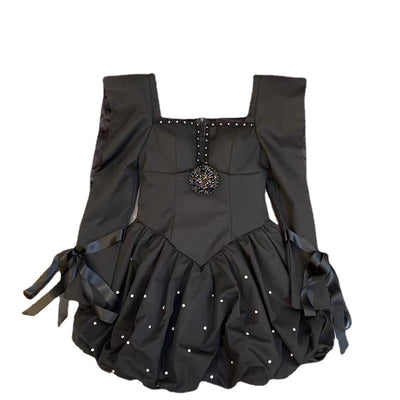 Vestido Elegante Slim Fit con Detalle de Moño Recortado - Image 5