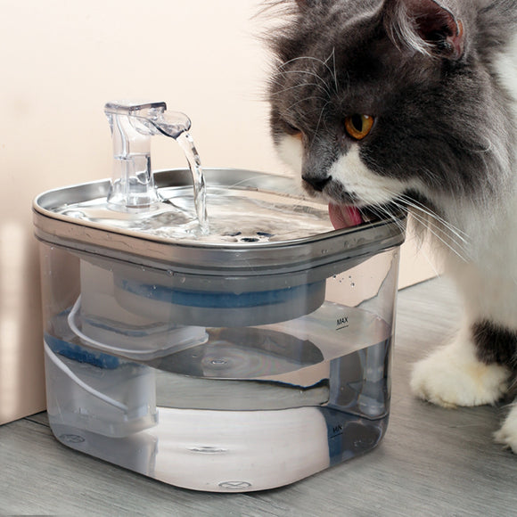 Fuente Automática de Agua para Mascotas con Circulación Inteligente