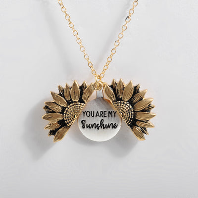 Collar Floral Doble Cara Corto para Clavícula