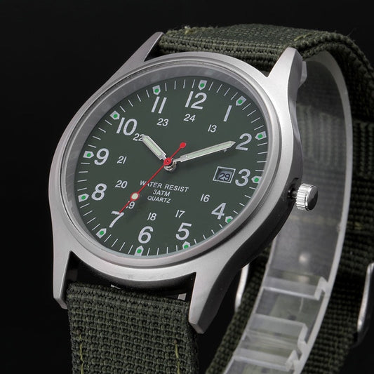 Reloj para Hombre con Correa de Lona - Image 2