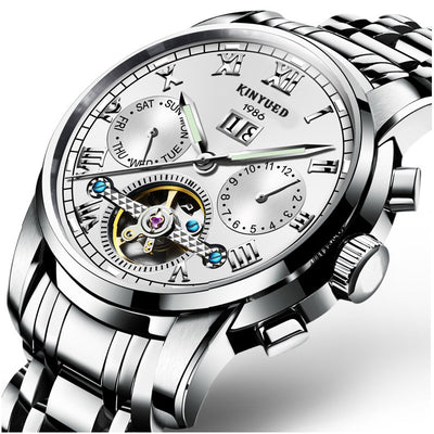 Reloj Mecánico de Acero Inoxidable Sólido - Image 10