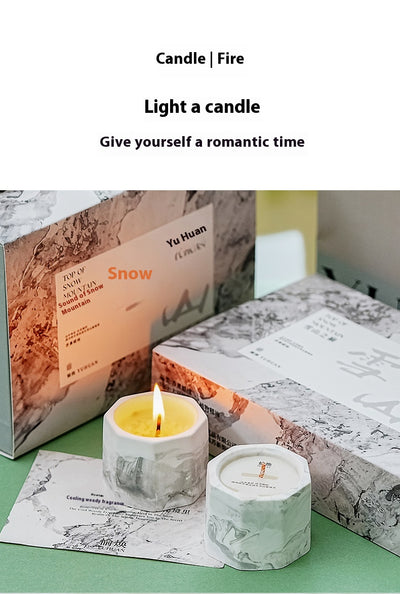 Vela Aromaterápica Octágono Tinta - Caja Regalo Elegante - Image 28