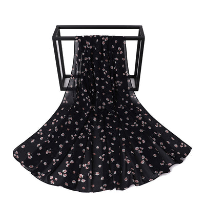 Pañuelo Estampado Chifón Malayo Indonesio para Mujer - Image 38