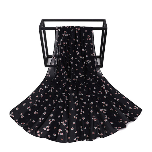 Pañuelo Estampado Chifón Malayo Indonesio para Mujer - Image 38